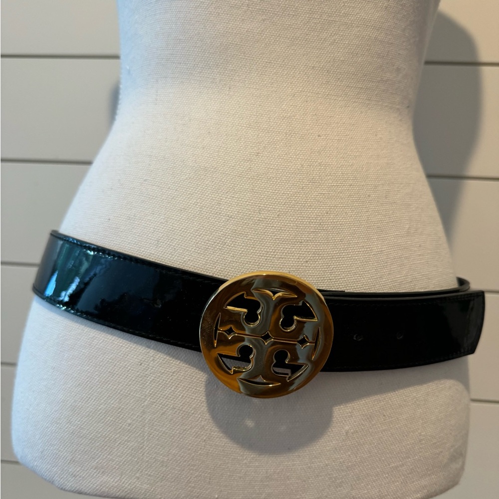 1.5” Tory Burch T Monogram Belt
